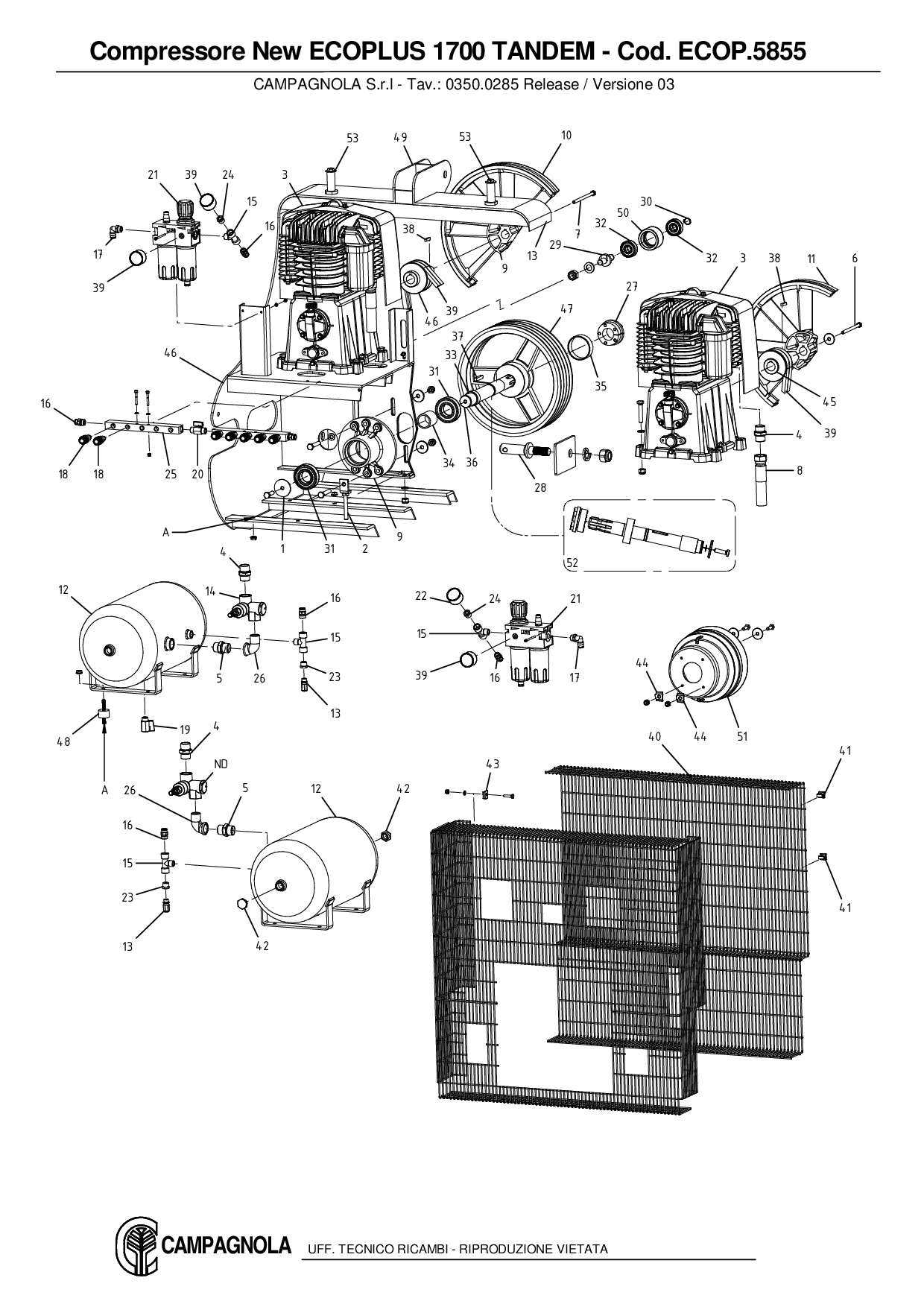 ECOP.5855_Compressore New ECOPLUS 1700 TANDEM